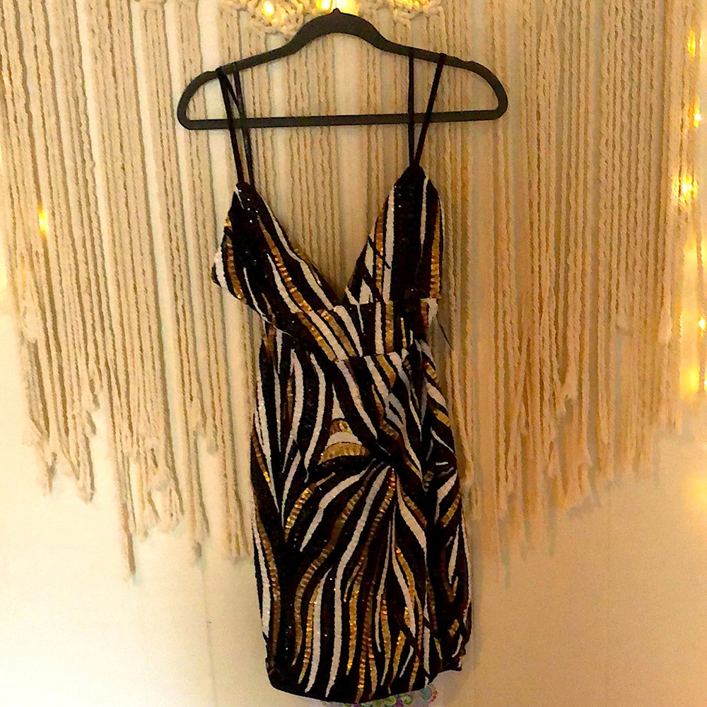 The Clothing Company cocktail sequin dress, size S